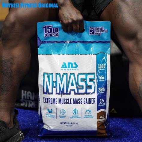 Jual ANS N Mass 15 Lbs Gainer Nmass N Mass CHOCOLATE SHAKER