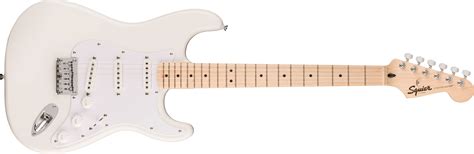 Buy Squier By Fender Sonic Stratocaster Ht Electric Guitar Le Fingerboard White Pickguard