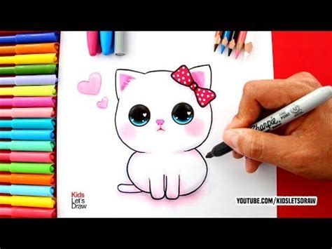 Kawaii Tiernos Dibujos De Gatos Faciles De Gatos Imagenes De Razas De