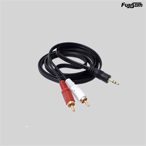 CABO STAR CABLE P2 STEREO X 2 RCA 1 80MT DOURADO FUJISOM