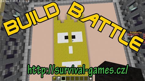 Minecraft Minihry Build Battle Na Survival Games Cz HD CZ YouTube