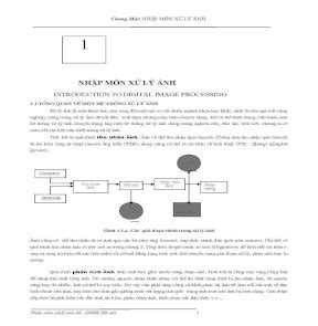 Nhập môn xử lý ảnh