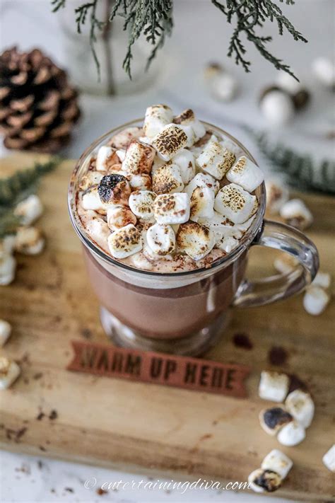 Hot Cocoa With Mini Marshmallows