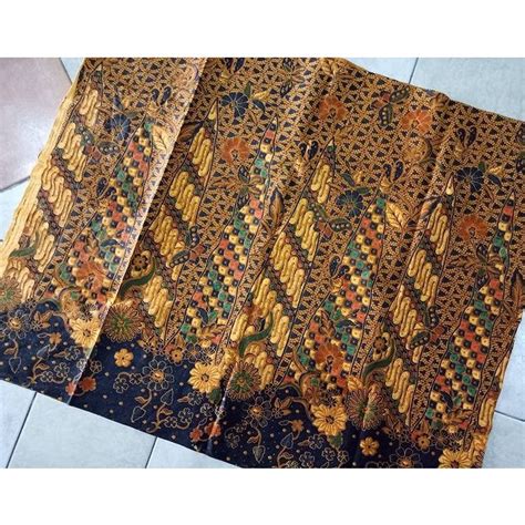 Jual Kain Batik Laweyan Solo Motif Gunungan Colet Sogan Shopee