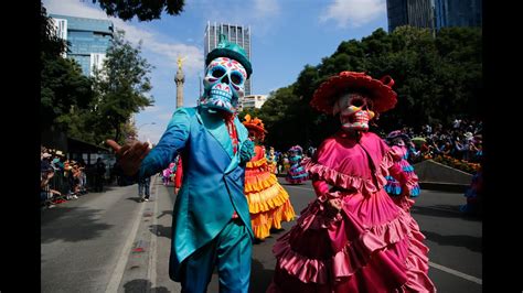 Desfile Internacional De Día De Muertos Ciudad De México Youtube