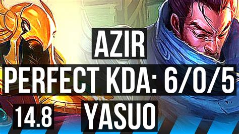 Azir Vs Yasuo Mid Winrate Dominating Br Master