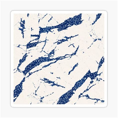 Marble Texture Blue Sticker For Sale By Silverpegasus Redbubble