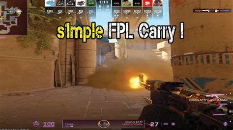 S1mple PLAYS CS2 FPL ANUBIS POV YouTube