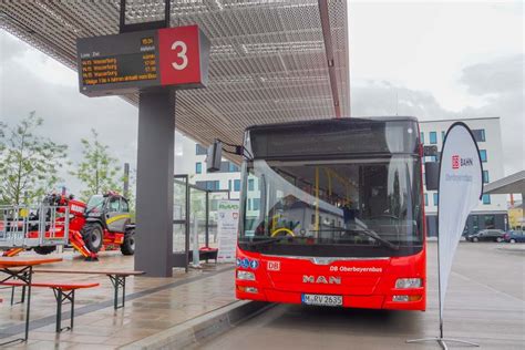 Rosenheimer Omnibusbahnhof Eingeweiht