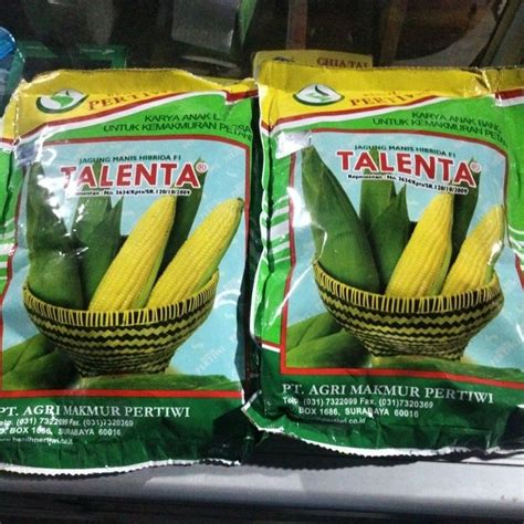 Jual Benih Jagung Manis Talenta 250 Gr Shopee Indonesia