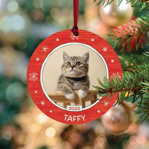 Cat Personalized Ornament