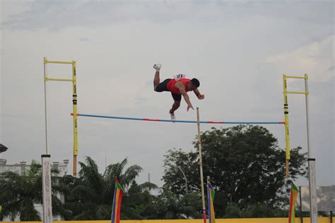 Memasuki Hari Ketiga Ini Hasil Lomba Putera Lompat Tinggi Galah