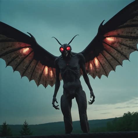 Mothman Cinematic Film Still Shot On V Raptor Xl