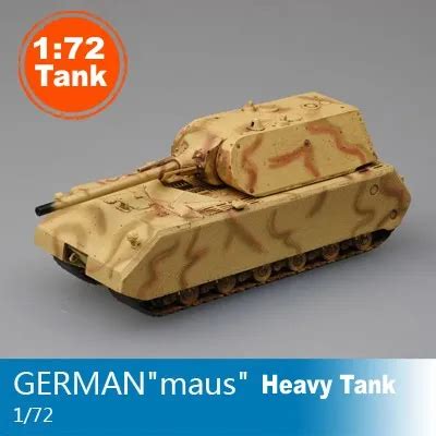 Magic Power Scale Model 1:72 Scale Tank Model German Army MAUS Heavy ...