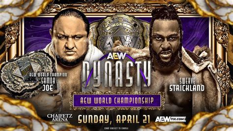 Swerve Strickland On Potentially Becoming The First Black Aew World Champion At Dynasty 2024