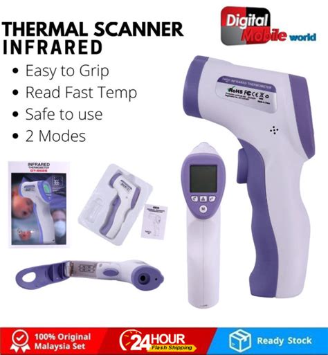 Non Contact Digital Infrared Thermometer Lazada