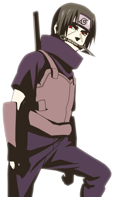 Itachi Uchiha Anime Character Png Image