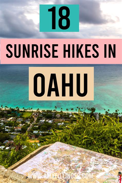 The 18 best Sunrise Hikes Oahu (Oahu sunrise hikes)