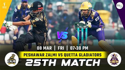 Peshawar Zalmi Vs Quetta Gladiators 25th Match PREDICTION PSL 2024 ISU