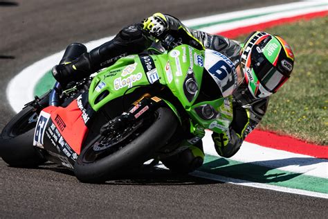 Prodina Racing Valtulini Out Nella Seconda Gara Worldssp A Imola