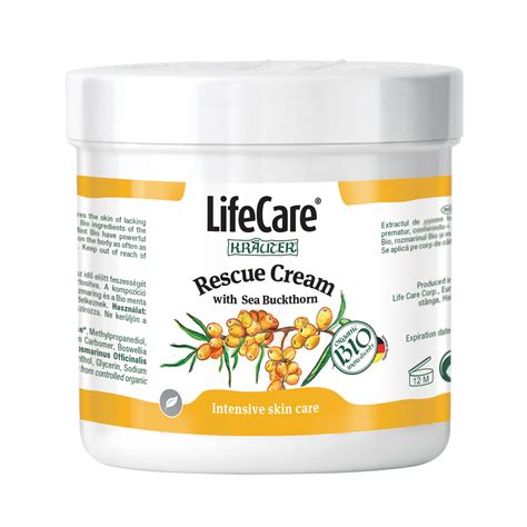 Crema Pentru Ingrijire Intensiva Cu Catina Si Plante BIO Life Care