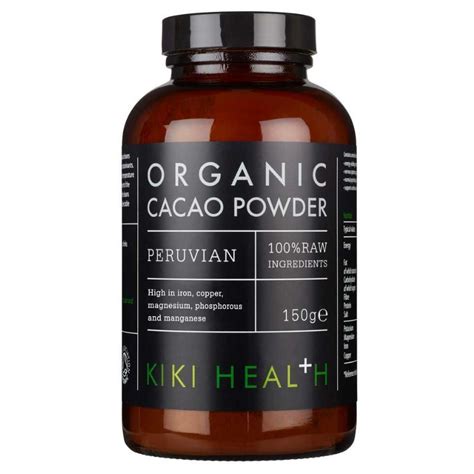 Kiki Health Organic Raw Cacao Powder 150g Landys Chemist