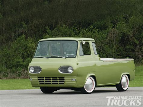 1962 Ford E 100 Econoline Deluxe Cab Custom Classic Trucks Magazine