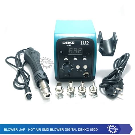 Jual Blower Uap Hot Air SMD Blower Digital Dekko 852D Star Shopee Indonesia