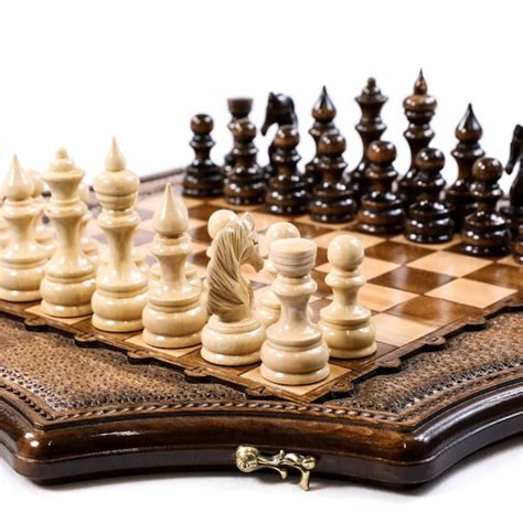 Wooden Chess Sets - Etsy