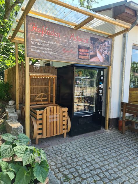 Flavura Hofladen Automat im Gasthof Reuner in Glashütte Baruth