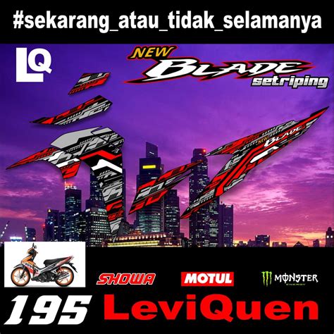 Leviquen Striping Blade 125 Fi 195 Variation Of Semifull Body Lis