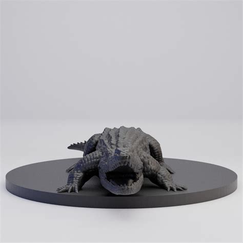 Hot Goblin ワニ ミニチュア ホットゴブリン 沼地の脅威TRPGコマ