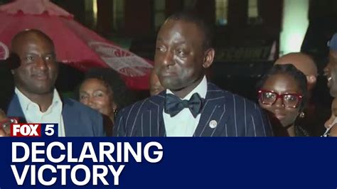 Yusef Salaam Declares Victory In City Council Primary Youtube