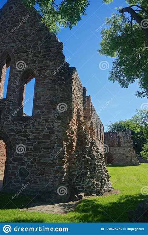 The Ruins of the Beauly Priory, Inverness County, Scotland Stock Photo ...