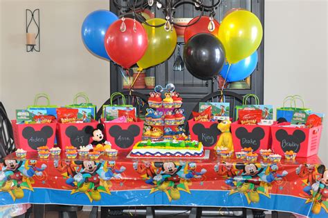 Mickey Mouse Clubhouse Birthday Party Ideas