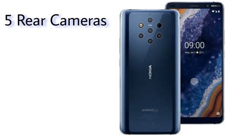 Nokia Pureview World’s First Phone With 5 Rear Cameras And Snapdragon 845 Soc Dtrix