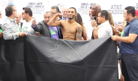 Boxer Andrew Cancio Gets Completely Naked For Weigh In And