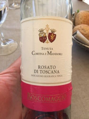 Cortina E Mandorli Boscomaggio Rosato Di Toscana Vivino US