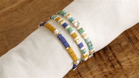 Diy Tila Miyuki Bracelets With Crystal