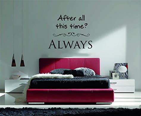 HARRY POTTER QUOTE WALL DECALL AFTER ALL THIS TIME ALWAYS WALL