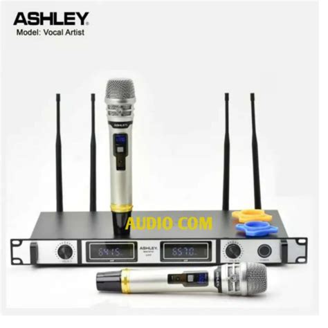 Jual Mic Wireless Ashley Vocal Artis Mic Ashley Vocal Artis Original