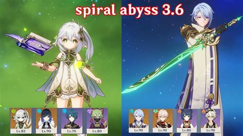 Spiral Abyss 3 6 C0 Nahida Hyperbloom C0 Ayato International