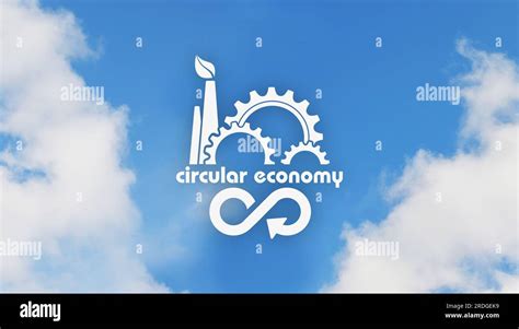 Circular Economy Icons Stock Photo Alamy