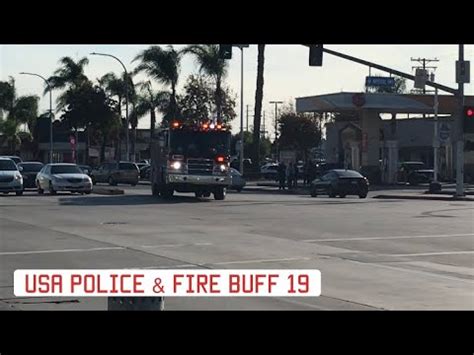 Downey Fire Engine Responding Youtube