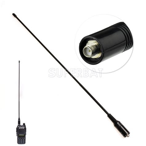 Mhz Dual Band Antenna Na Sma W Female For Baofeng Uv R Uv