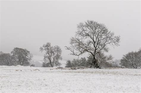 Premium Photo | Snow covers the landscape yorkshire uk