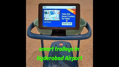 Smart Trolleys In Hyderabad Airport HIAL YouTube