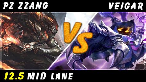 Pz Zzang Yasuo Vs Veigar MID Patch 12 5 Yasuo Gameplay YouTube