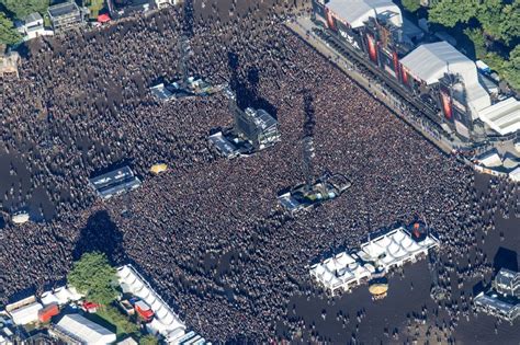 Wacken Aus Der Vogelperspektive Gel Nde Des Wacken Musik Festival In