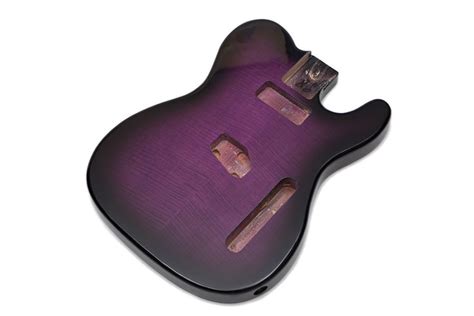 Cuerpo Telecaster De Caoba Con Binding Clandestine Guitars Tienda